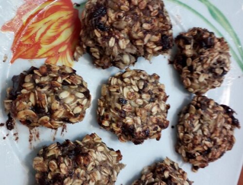 Biscotti di fiocchi di avena