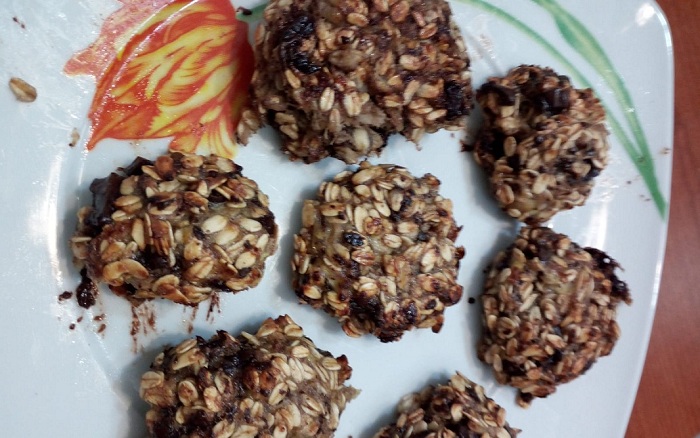 Biscotti di fiocchi di avena