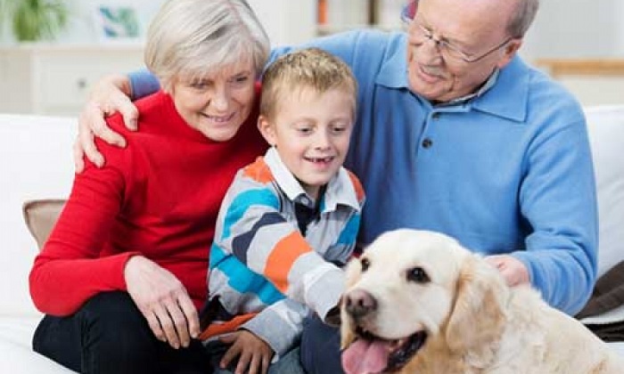 Il 20 dicembre l’AIDAA promuove la prima Giornata dell’amore tra nonni, bambini e animali